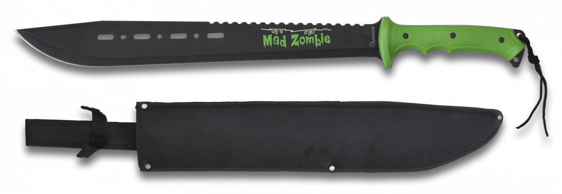 Machette Albainox Mad Zombie. Lame 44 cm