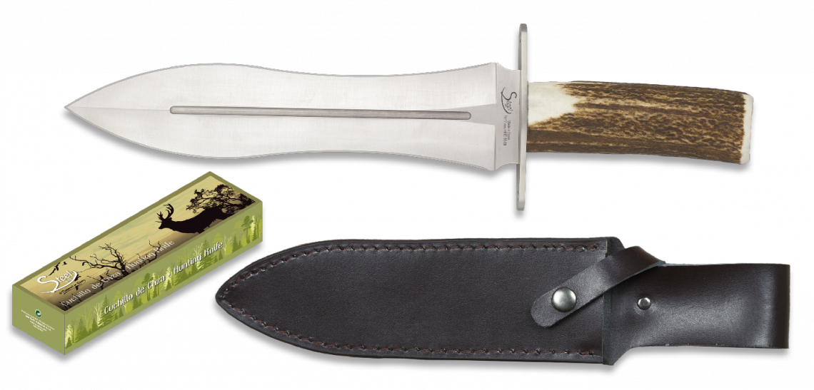 Couteau cerf Albainox. Lame 22 cm