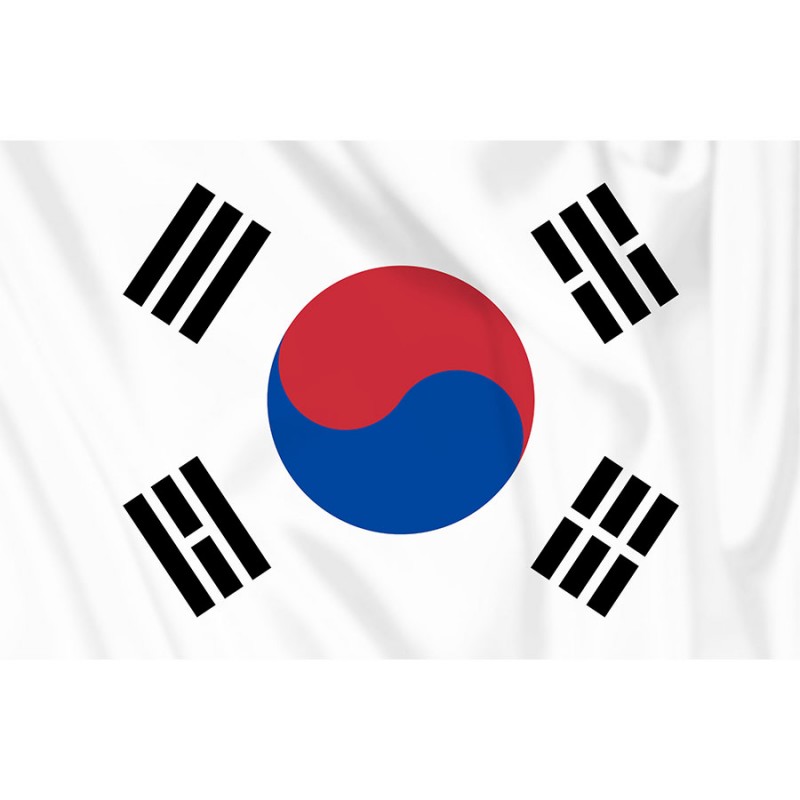 Drapeau Corée du Sud 