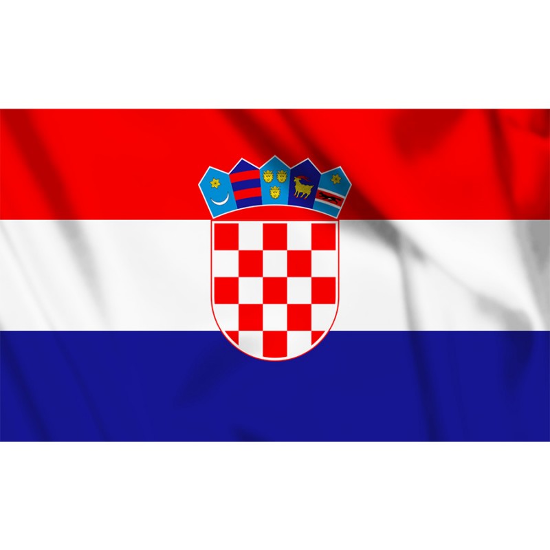 Drapeau Croatie 