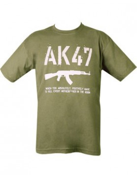 AK47 T-SHIRT - OLIVE GREEN