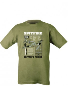 SPITFIRE T-SHIRT - OLIVE GREEN