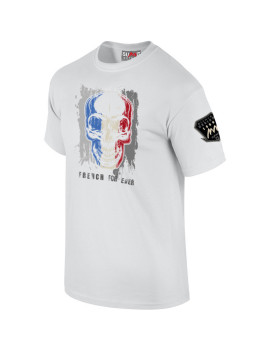 TEE-SHIRT FRENCH FOR EVER BLANC