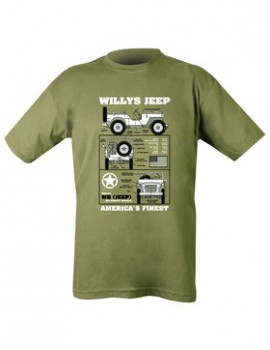 WILLYS JEEP T-SHIRT